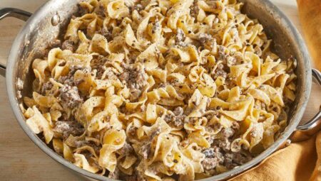 Simple Beef Stroganoff