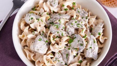 Beef Stroganoff for Instant Pot