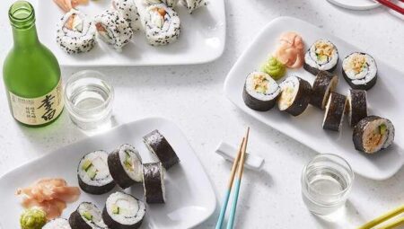 Homemade Sushi Rolls