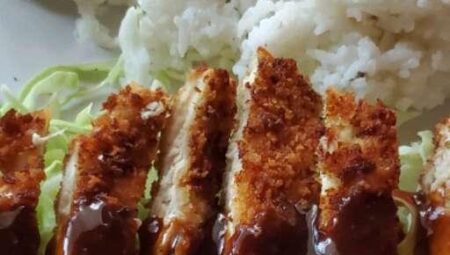 Ashley’s Chicken Katsu with Tonkatsu Sauce