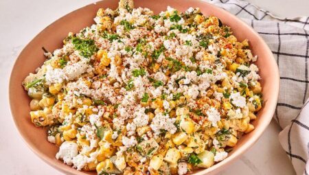 Greek Street Corn Salad