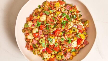 Supreme Pizza Bean Salad