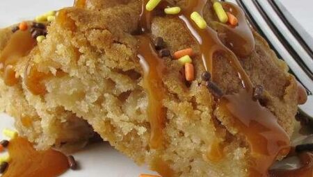 Blonde Apple Brownies
