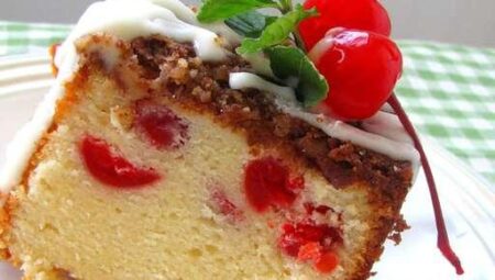 Cherry Cream Cheese Cake