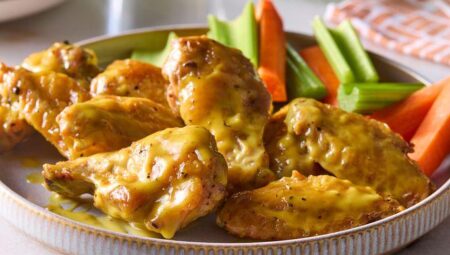 Honey Mustard Chicken Wings