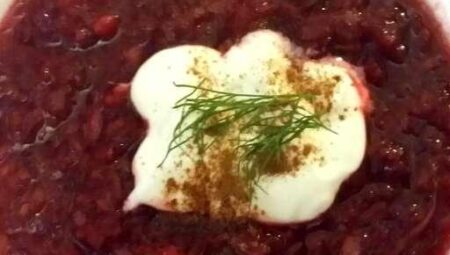 Kyera’s Hearty Beef Borscht