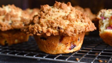 Plum Streusel Muffins