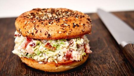 California BLT Chopped Bagel