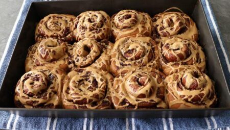 Triple Coffee Sweet Rolls