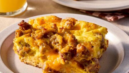 Sausage, Egg, and Cheese Biscuit Casserole