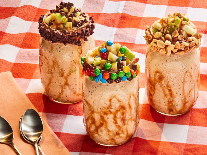 Caramel Apple Overnight Oats