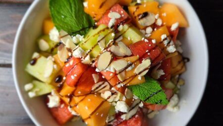 Melon Salad with Feta